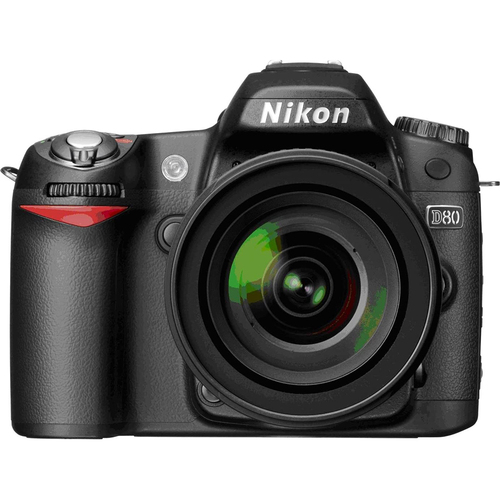 Nikon D80 DSLR Camera with 18-55 Zoom Lens + Free 4Gb Memory Card.- Open Box