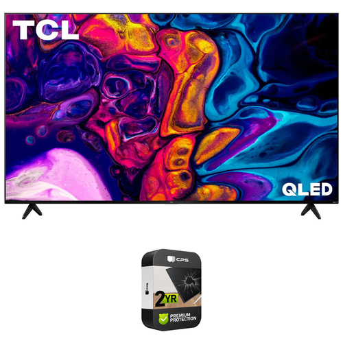 TCL 55` Class 4K UHD QLED HDR Smart Roku TV with 2 Year Extended Warranty