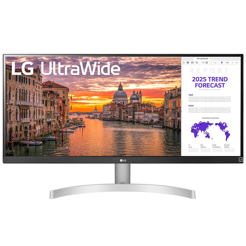LG 29` UltraWide Full HD 2560x1080 21:9 IPS LED Monitor with HDR 10 - Open Box
