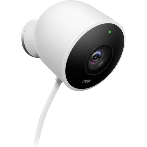 Google Nest Outdoor Security Camera - White - (NC2100ES) - Open Box