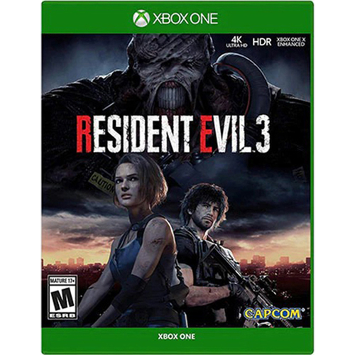 Capcom Resident Evil 3 Remake Xbox One Video Game - 55046