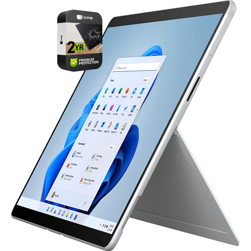 Microsoft Surface Pro X 13` Touch Tablet SQ1 8GB/128GB Renewed + 2 Year Warranty