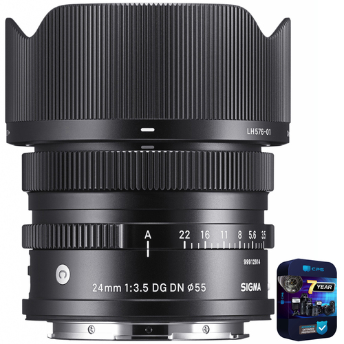 Sigma 24mm F3.5 Contemporary DG DN Lens for Sony E Mount with 7 Year Warranty