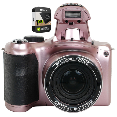 Polaroid 18MP 60x Optical Zoom Digital Camera Rose Gold with 1 Year Warranty