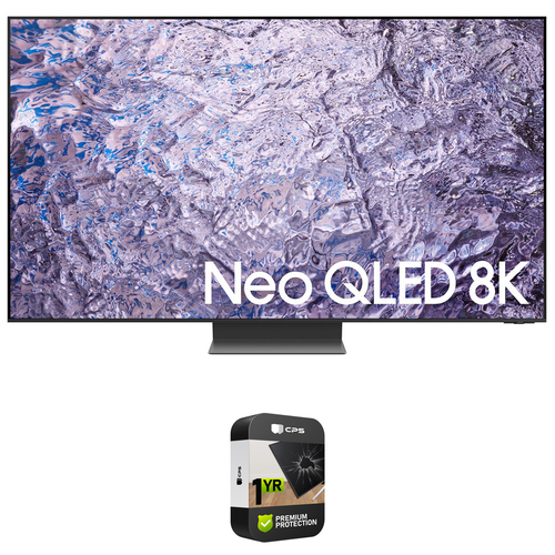 Samsung QN65QN800C 65` Neo QLED 8K Smart TV w/ 1 Year Extended Warranty (2023 Model)