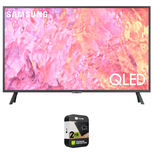 Samsung QN55Q60CA 55` QLED 4K Smart TV w/ 2 Year Extended Warranty (2023 Model)