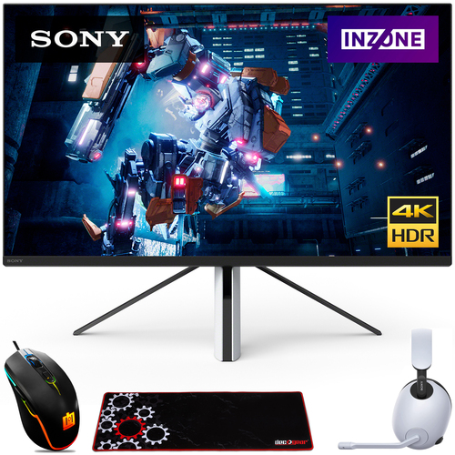 Sony 27` INZONE M9 Gaming Monitor + INZONE H9 Noise Cancelling Headset, Accessory Kit