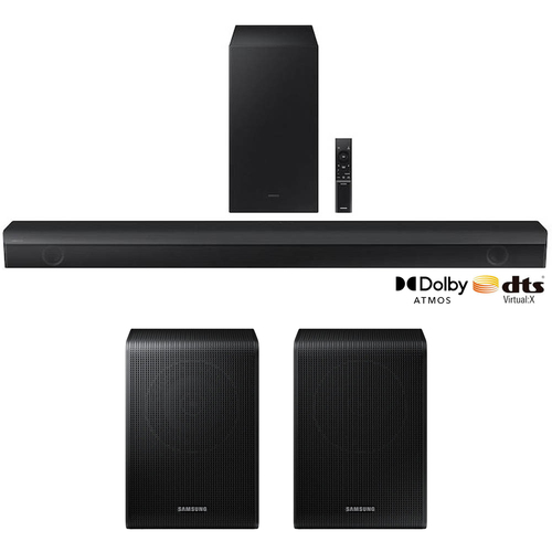 Samsung HW-B650 3.1ch Soundbar w/ Dolby 5.1 DTS Virtual:X + Wireless Surround Speakers
