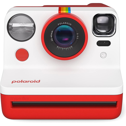 Polaroid Originals Now 2nd Generation i-Type Instant Film Camera - Red (9074)