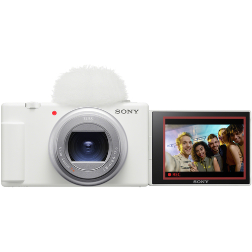 Sony ZV-1 II Vlog 4K Camera for Content Creators and Vloggers - White ZV-1M2/W