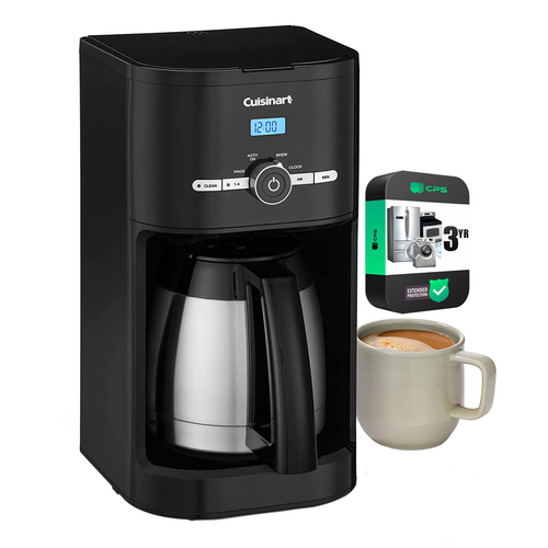 Cuisinart 10-Cup Thermal Classic Programmable Coffeemaker Black + 3Year Warranty