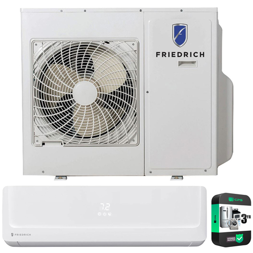Friedrich Floating Air Pro Split AC w/ Heat Pump + Indoor Unit + 3 Year Warranty