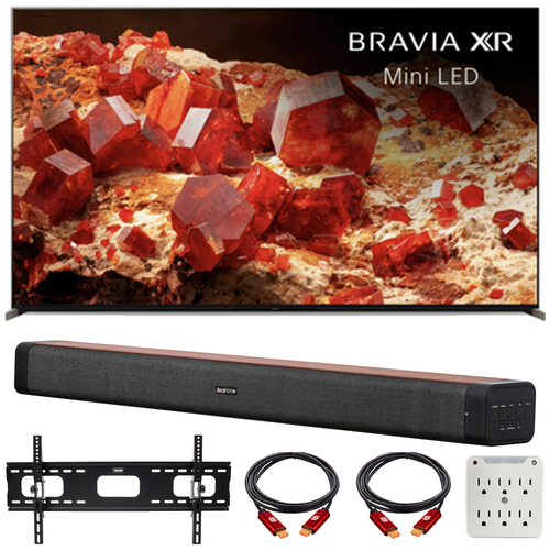 Sony BRAVIA XR 65` X93L Mini LED 4K HDR TV 2023 w/ Deco Home 60W Soundbar Bundle