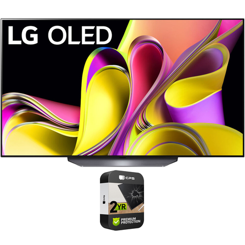 LG 65 Inch Class B3 series OLED 4K UHD Smart webOS TV Renewed + 2 Year Warranty