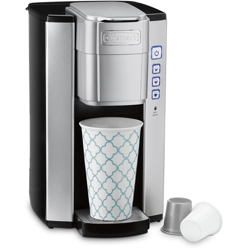 Cuisinart SS-5P1 Single-Serve 40-Ounce Coffeemaker, Black/Stainless Steel - Refurbished