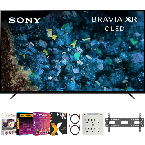 Sony BRAVIA XR 55` A80L OLED 4K HDR Smart TV with Movies Streaming Pack (2023 Model)