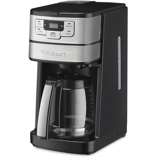 Cuisinart DGB-400SSFR Grind and Brew 12 Cup Coffeemaker, Silver - Factory Refurbished