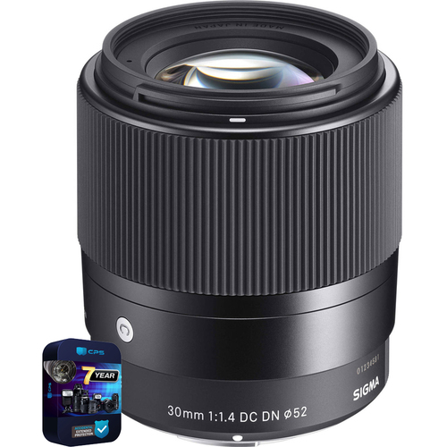 Sigma 30mm f/1.4 DC DN Contemporary Lens for Canon EF-M Mount + 7 Year Warranty