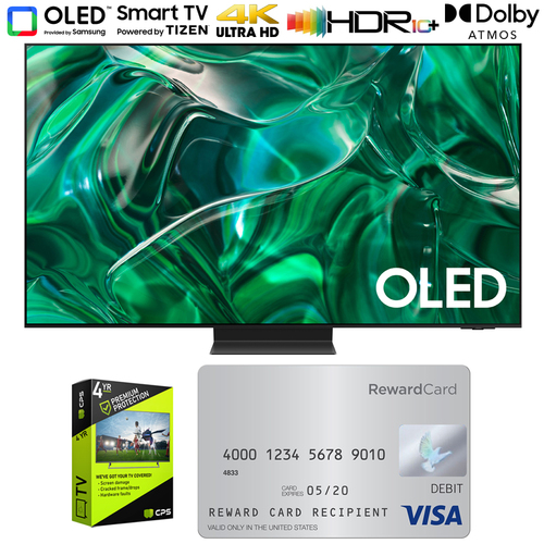 Samsung S95C 65` HDR Quantum Dot OLED Smart TV 2023 w/ 4 Yr Warranty + $300 Gift Card