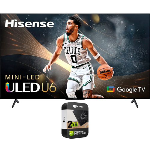 Hisense 55 Inch U6K Series 4K ULED Quantum HDR Smart Android TV+2 Year Warranty