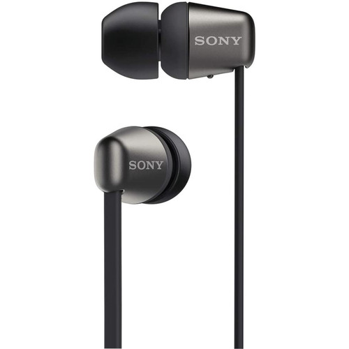 Sony Wireless in-Ear Headset/Headphones with Mic for Phone Calls in Black (WI-C310/B)