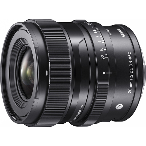 Sigma 20mm F2 DG DN Contemporary Lens for L-Mount Full Frame Mirrorless - Open Box