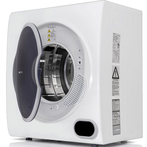 Deco Home 1400W Front Load Laundry Tumble Dryer with Stainless Steel Tub, Humidity Sensor