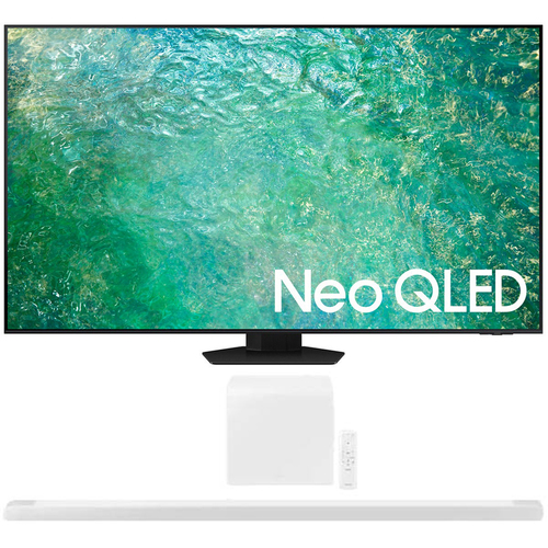Samsung 75 Inch Neo QLED 4K Smart TV 2023 with 3.1.2ch Soundbar White