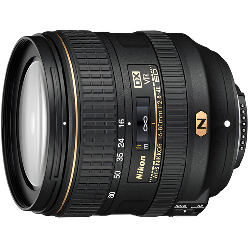 Nikon AF-S DX NIKKOR 16-80mm f/2.8-4E ED VR Lens for Nikon Digital SLRs (20055)