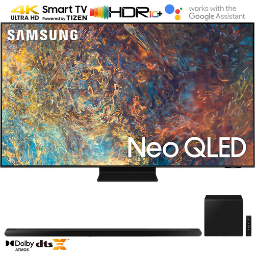 Samsung QN98QN90AA 98` Neo QLED HDR 4K UHD Smart TV w/ 3.2.1ch Soundbar Black