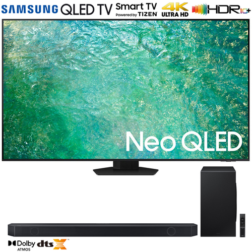 Samsung QN75QN85CA 75` Neo QLED 4K Smart TV (2023) w/ Q-series 7.1.2 Ch. Soundbar