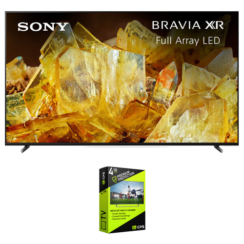 Sony Bravia XR 55` X90L 4K HDR LED Smart TV (2023) w/ 4 Year Extended Warranty
