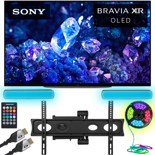 Sony XR42A90K Bravia XR A90K 42` 4K HDR OLED Smart TV w/ Monster TV Wall Mount Kit