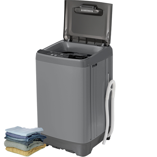 Fully Automatic Portable Washing Machine 1.8 cu ft, 16lbs Capacity, 10 Programs
