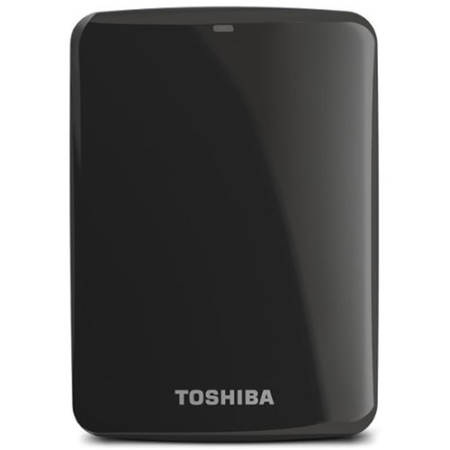 Toshiba Canvio Connect 2TB Portable Hard Drive, Black (HDTC720XK3C1)