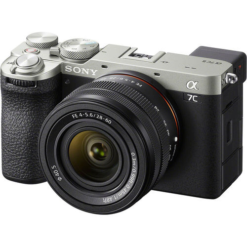 Sony a7C II Alpha Full Frame Mirrorless Digital Camera with 28-60mm Lens (Silver)