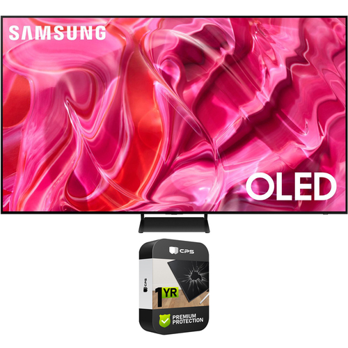Samsung QN83S90CA 83 Inch OLED 4K Smart TV (2023) w/ 1 Year Extended Warranty