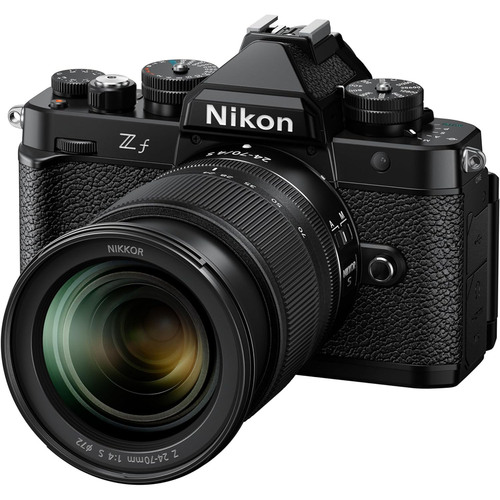 Nikon Z f FX-format Mirrorless Camera Body w/ NIKKOR Z 24-70mm F4 S Lens Kit