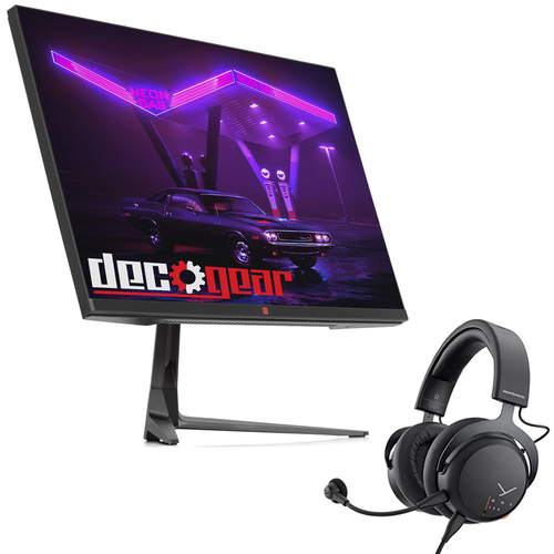Deco Gear 25` Ultrawide LED TN Gaming Monitor 280Hz w/ MMX 150 Gaming Headset