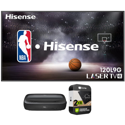 Hisense 4K UHD Laser TV UST Projector with 120in Screen Renewed+2 Year Warranty