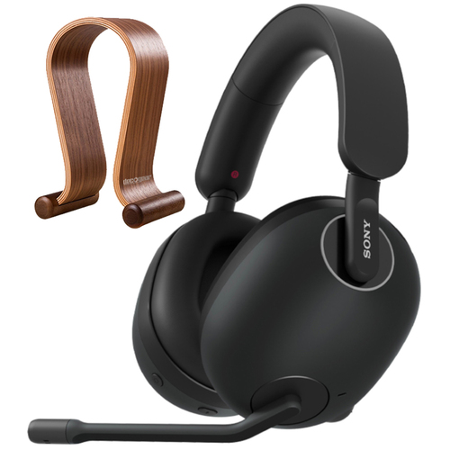 Sony INZONE H9 Wireless Noise Cancelling Gaming Headset +Wood Headphone Display Stand