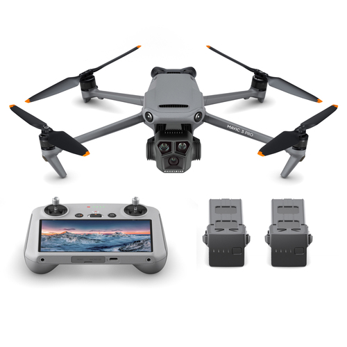DJI Mavic 3 Pro Drone with Fly More Combo and DJI RC (CP.MA.00000660.01) - Open Box