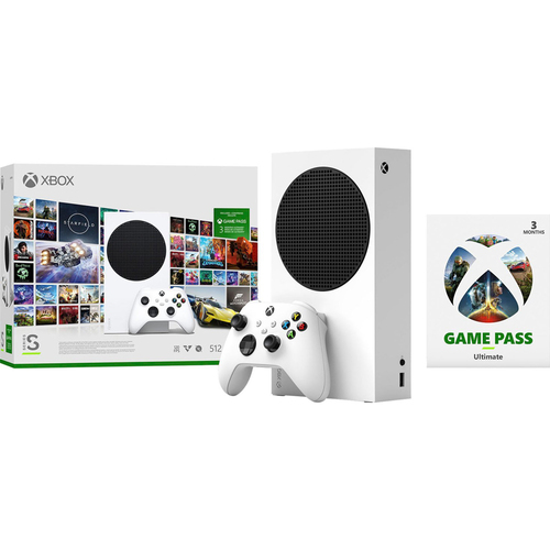 Microsoft Series S 512 GB - Starter Bundle with 3 Month Game Pass 