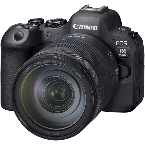 Canon R6 Mark II Full-Frame 24.2 MP Mirrorless Camera with 24-105mm USM Lens Kit