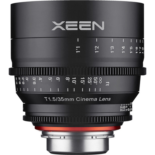 Rokinon Xeen XN35-C 35mm T1.5 Cine Full Frame Lens for Canon EF Mount - Open Box