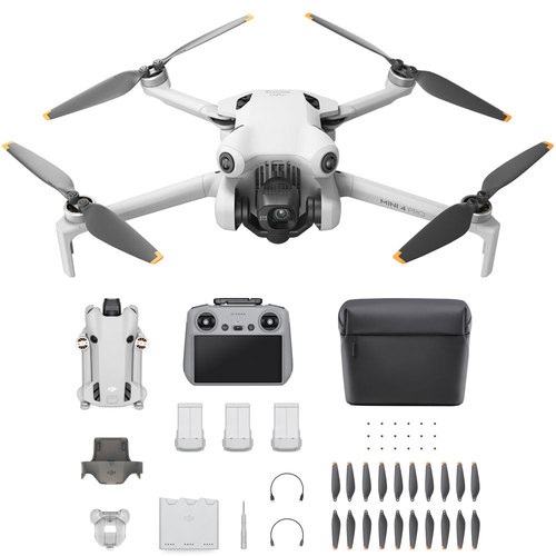 DJI Mini 4 Pro 4K HDR Drone Fly More Combo Plus with RC 2 Remote CP.MA.00000740.01