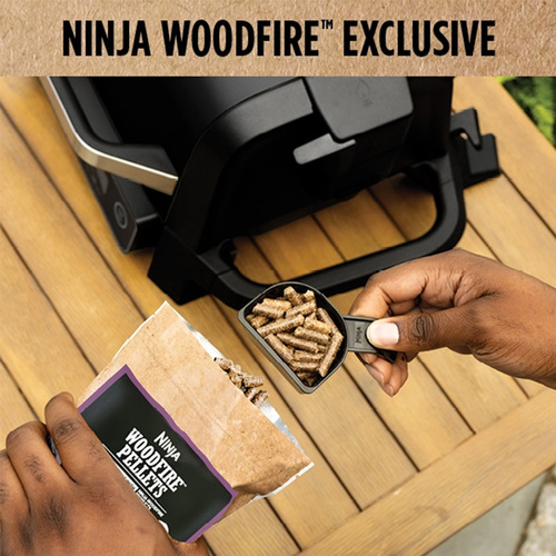  Ninja OG705CO Woodfire Outdoor Grill and Smoker Black  (Renewed) : Patio, Lawn & Garden