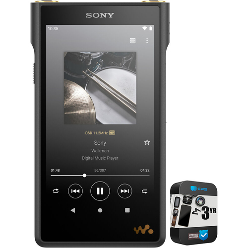 Sony Walkman High Resolution Digital Music Player Black with 3 Year Warranty