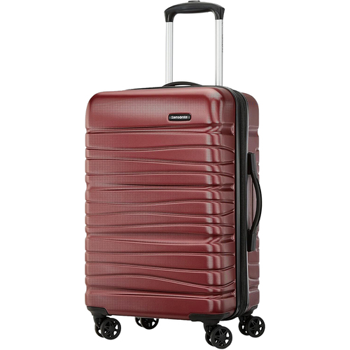 Samsonite Evolve SE Hardside 20` Carry on Expandable Luggage Spinner - Matte Burgundy
