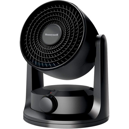 Honeywell TurboForce Heater Fan with Pivoting Head, Black